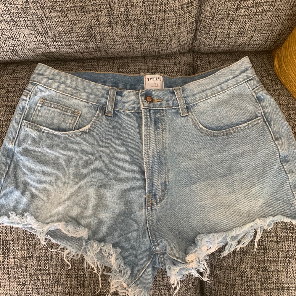 High waist shorts